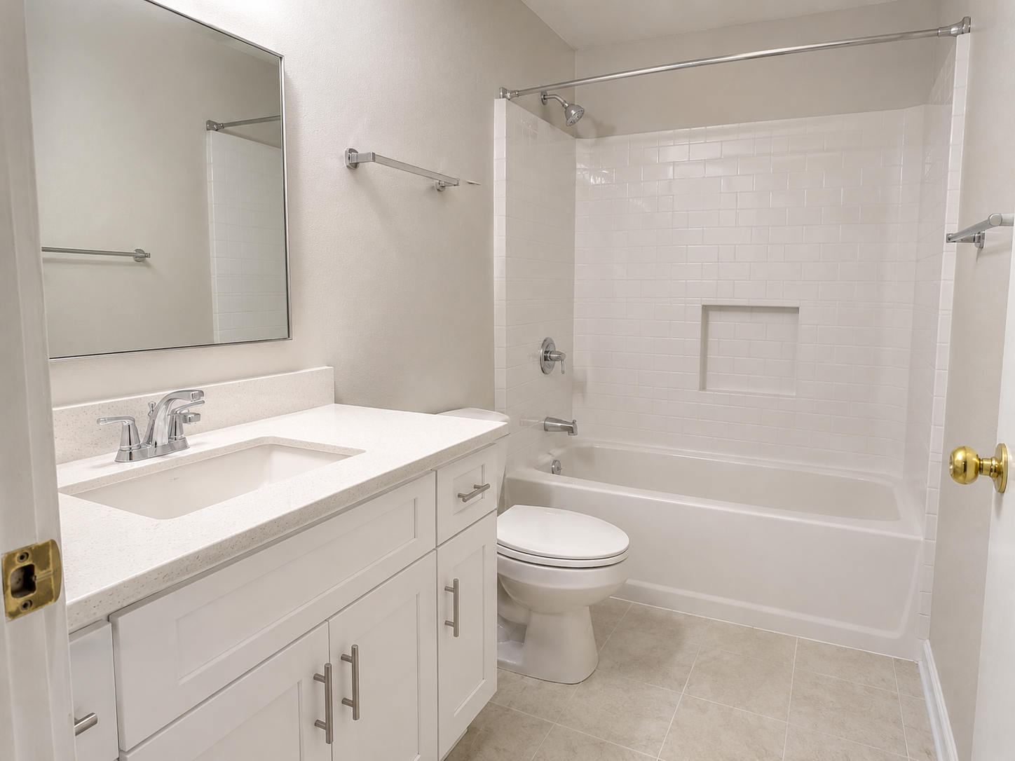Bathroom after remodel